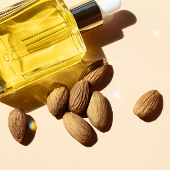 using almond oil